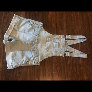 Blue Spice shorts overalls